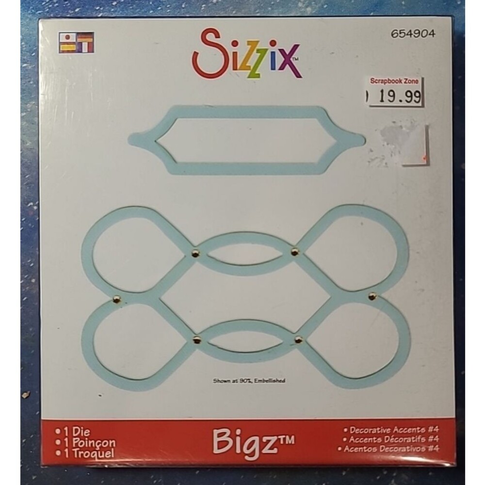 Sizzix 654904 Bigz Die - Decorative Accents #4 by STU Kilgour